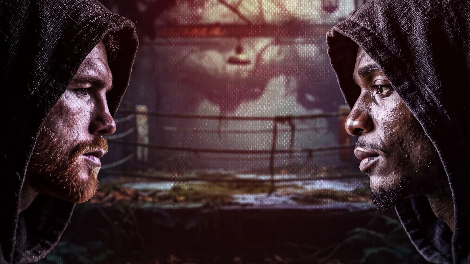 Cabo Joe's Canelo vs Mbilli 2 fight night banner for Halloween night