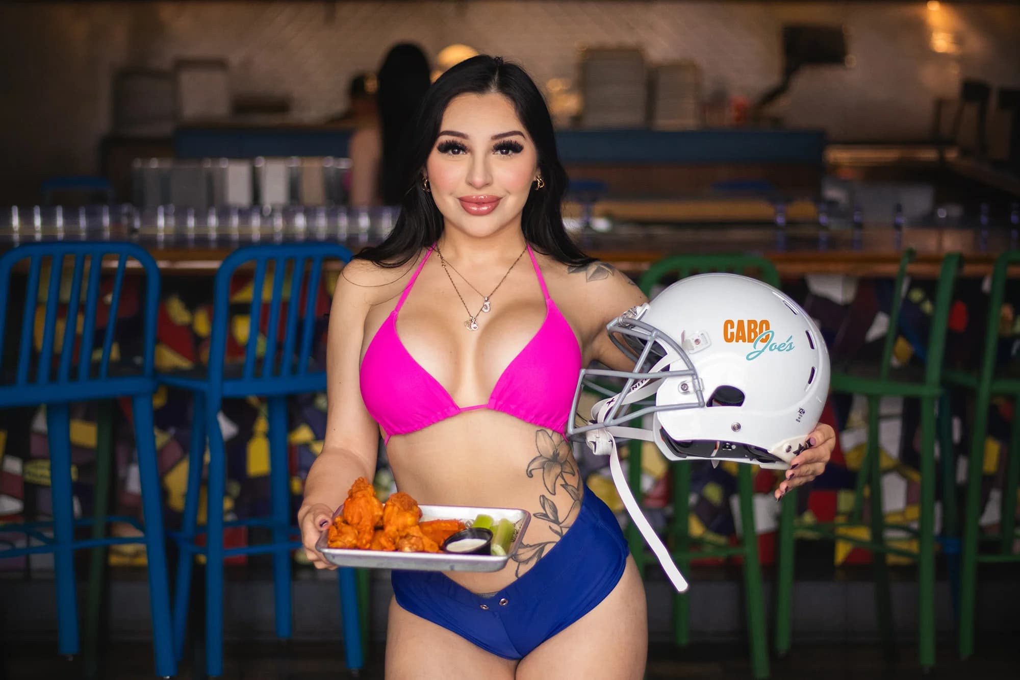 Cabo Joe's NFL football game day banner