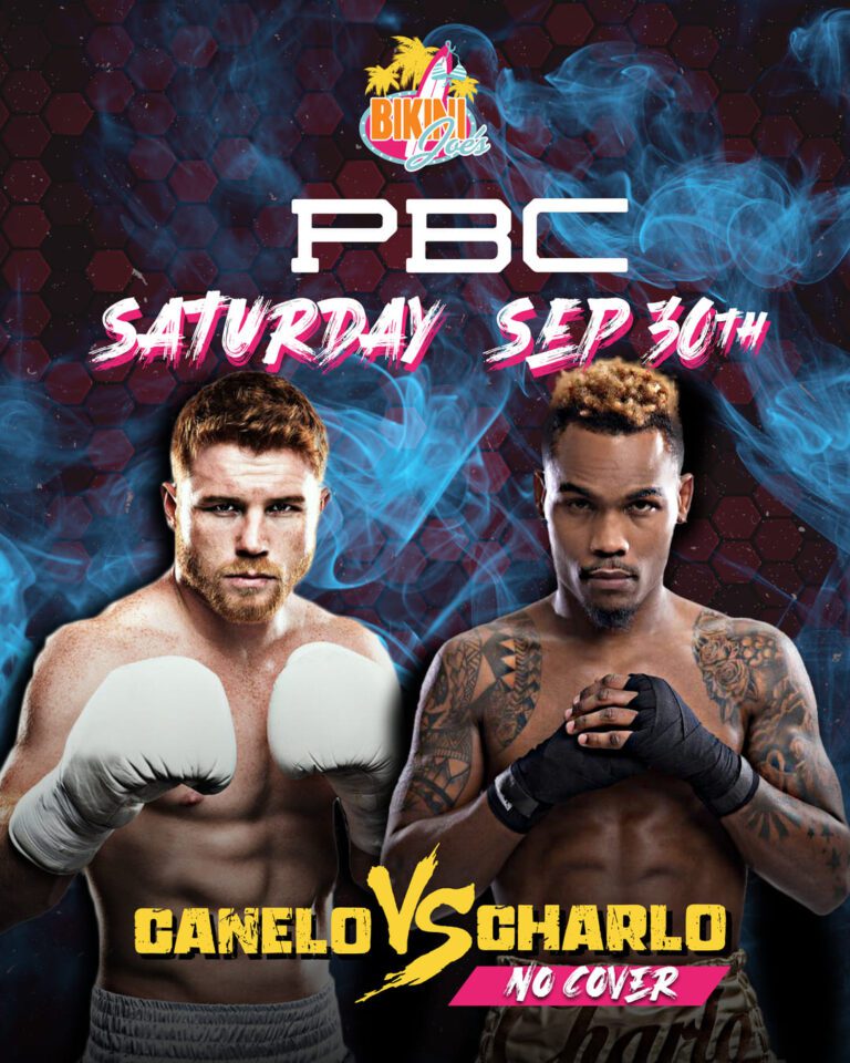 Canelo VS Charlo Cabo Joe’s